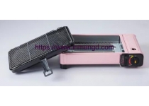 Portable Gas BBQ Grill with Red